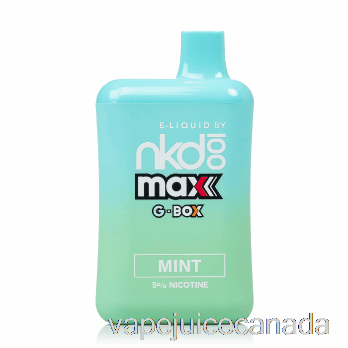 Vape Juice GBOX x Naked 100 5500 Disposable Mint